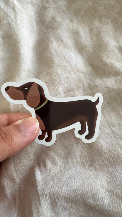Dackel Sticker