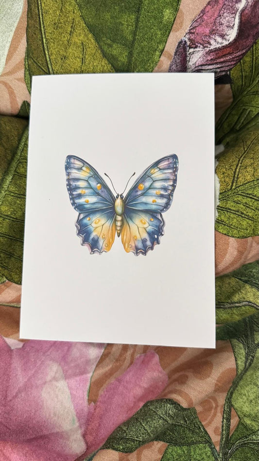Schmetterling Grußkarte