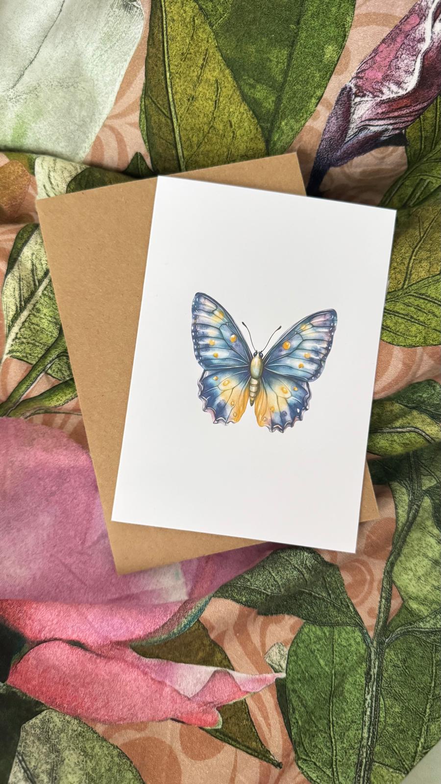 Schmetterling Grußkarte