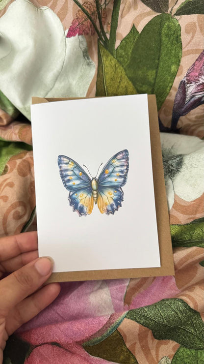 Schmetterling Grußkarte