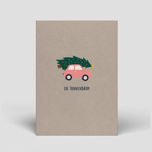 Weihnachtskarte - Oh Tannenbaum - Nr. 7