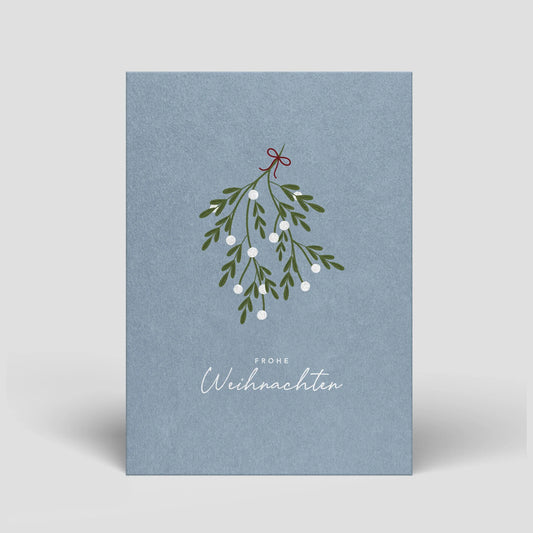 Weihnachtskarte - Mistelzweig - Nr. 67